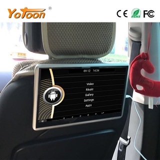 11.6 inch Car Headrest Monitor Android Universal Hanging for back seat Entertainment System